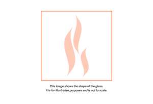 Warrior - Elegant (Rectangle) | Replacement High Definition Stove Glass |  Stove Industry Supplies
