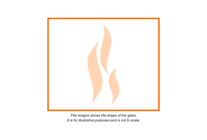 Baxi - Windermere (Rectangle) | Replacement High Definition Stove Glass |  Stove Industry Supplies