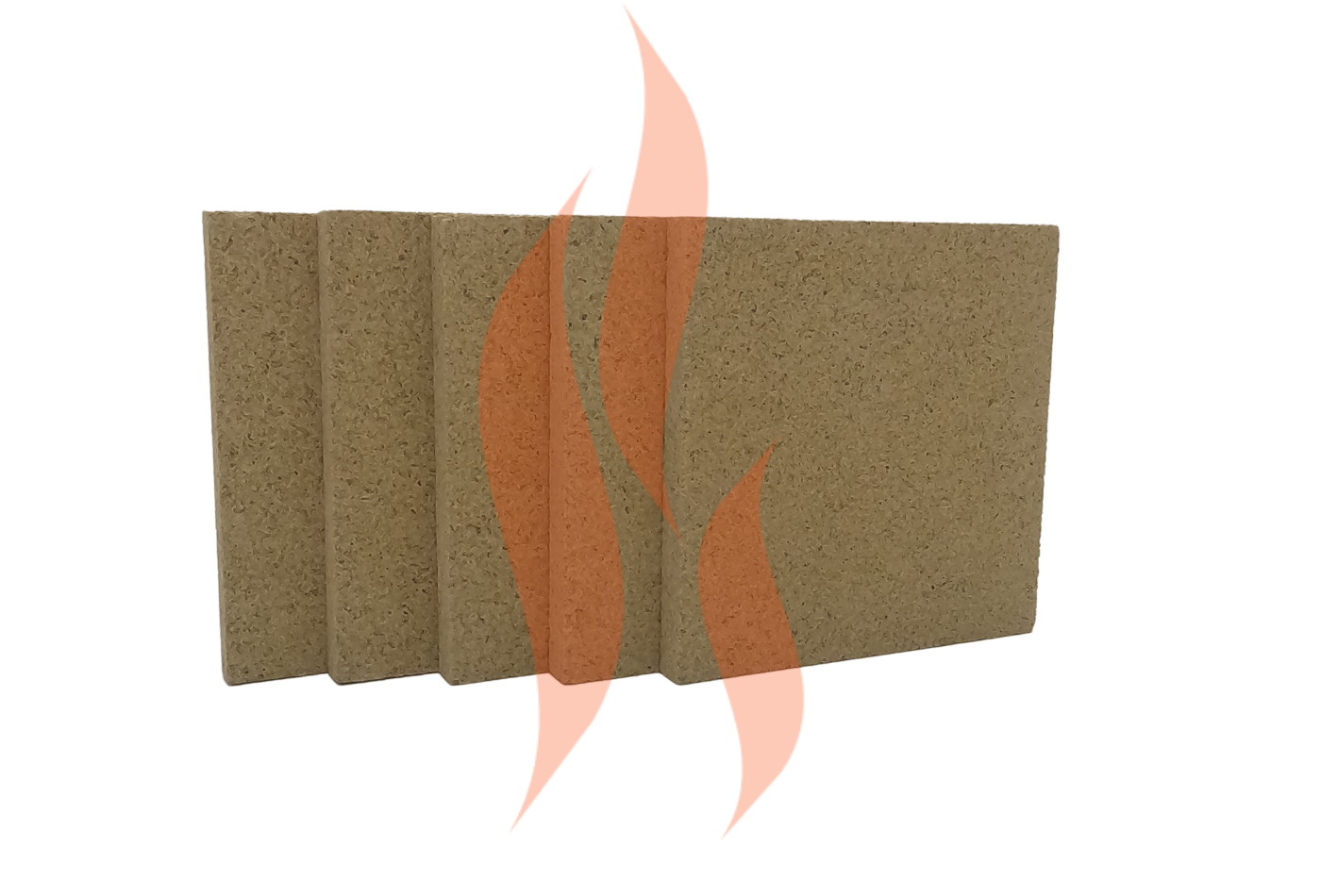 Pack of 5 Large Vermiculite Sheets - 1260mm x 1000mm