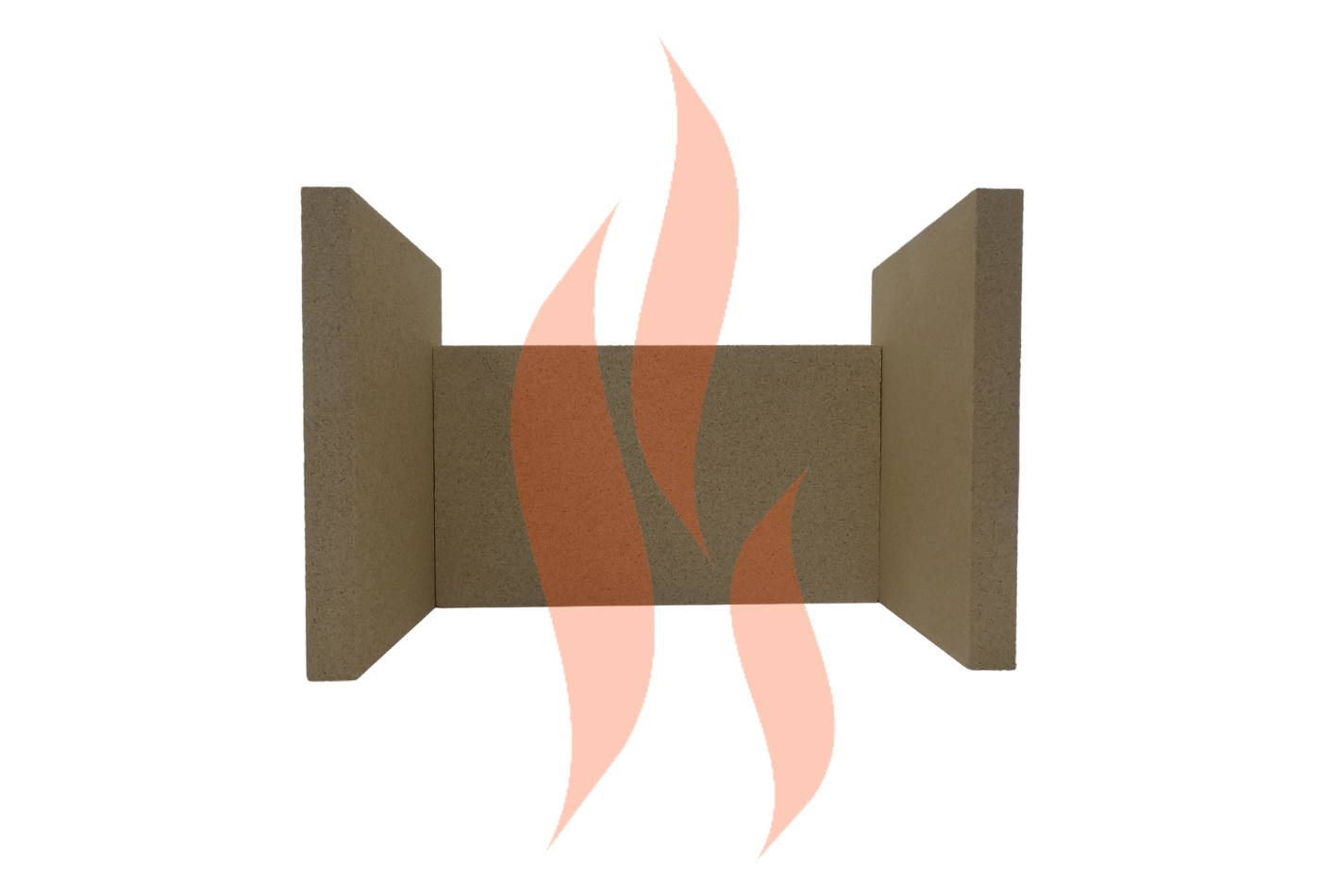 Woodwarm Wildwood 4.5kW Vermiculite Fire Brick Set Replacement