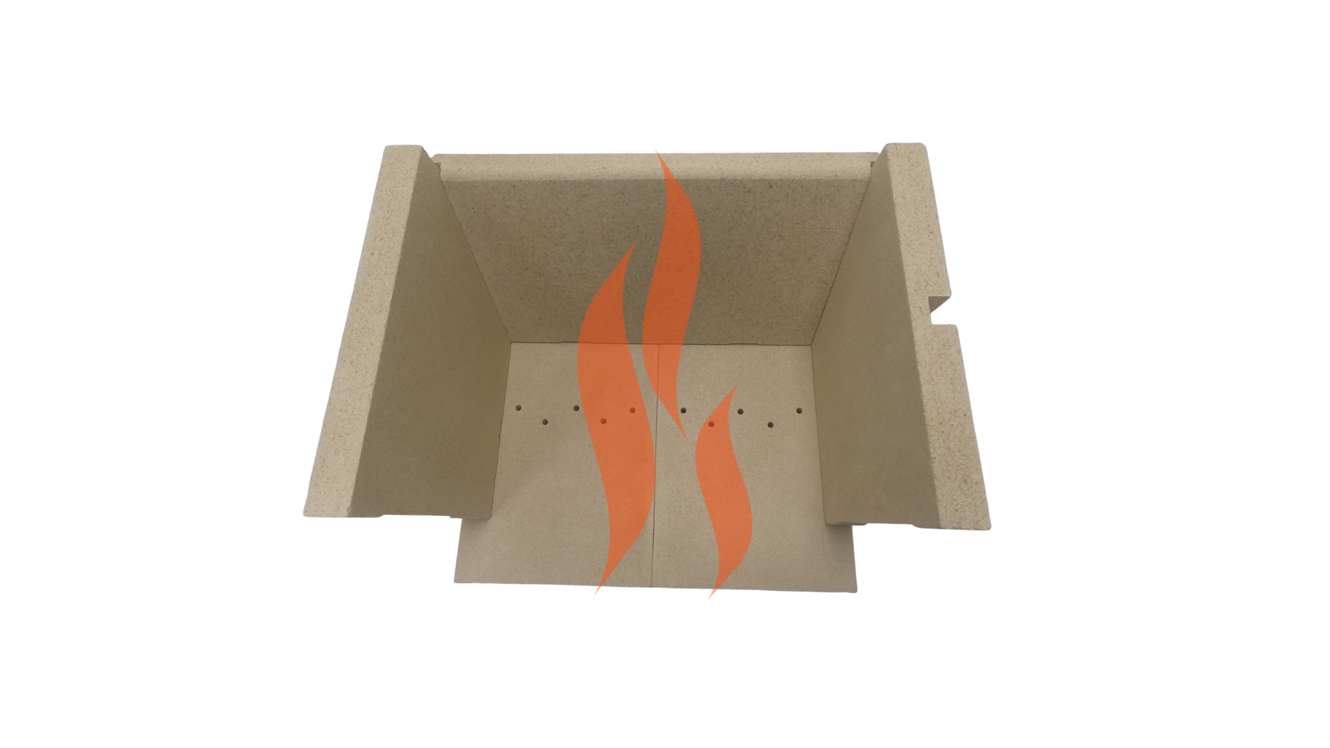 Woodwarm Wildwood 5kW Vermiculite Fire Brick Set Replacement Stove