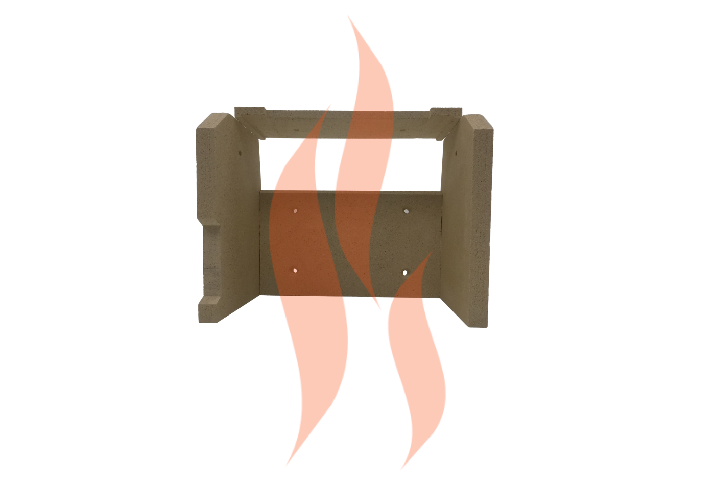 Franco Belge Savoy Elegance MK2 Back Vermiculite Fire Brick