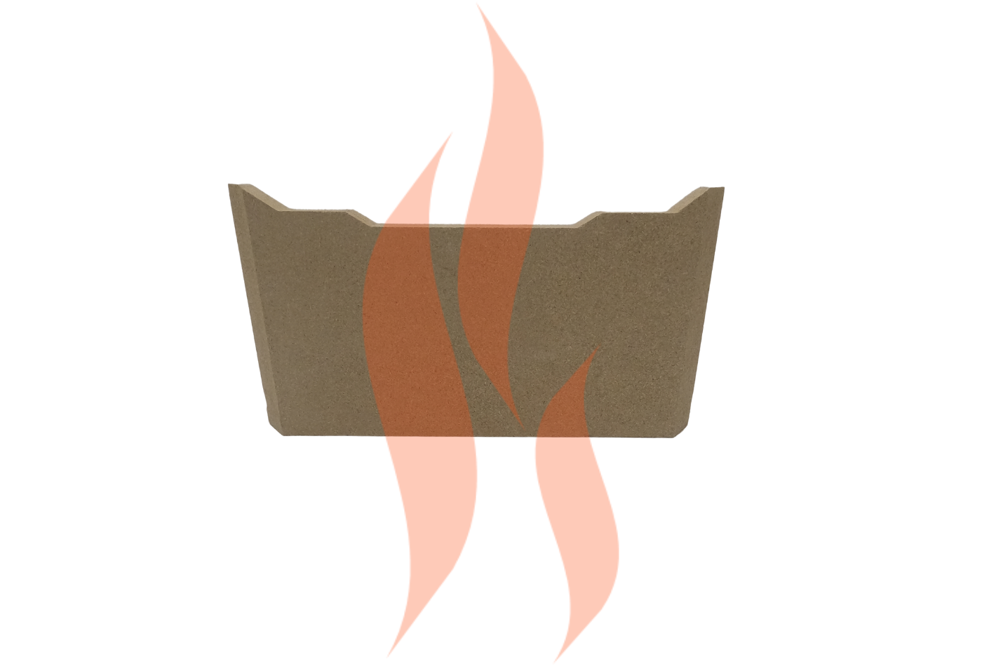 'Fireline FP5W V2' Back Vermiculite Fire Brick Replacement Parts