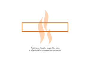 Flavel - Emberglow Classic Balanced Flue (Rectangle) | Replacement High  Definition Stove Glass | Sto