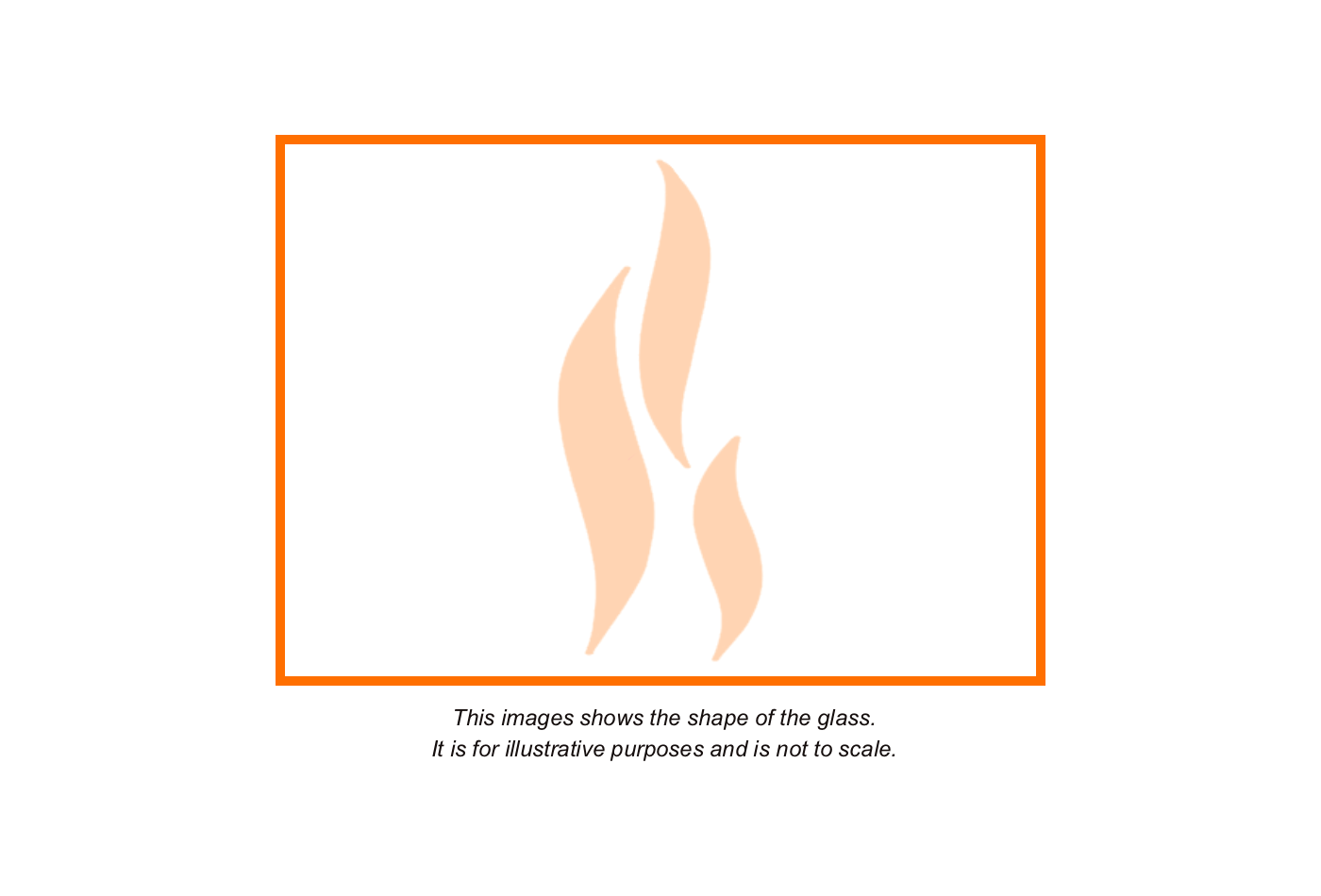 Burley - Brampton 9108 (Rectangle) | Replacement High Definition Stove  Glass | Stove Industry Suppli