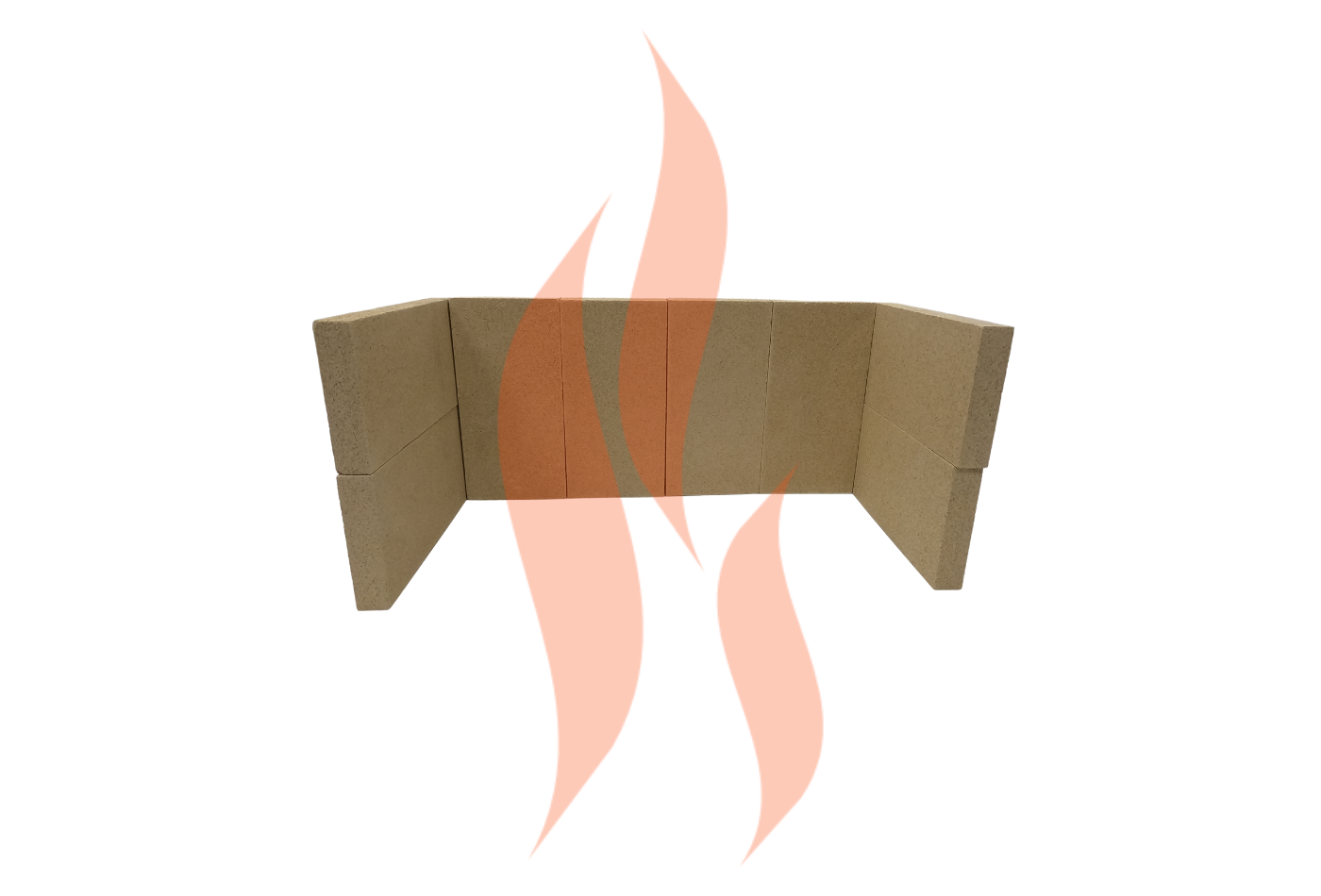 Aarrow Hamlet 9 Vermiculite Fire Brick Set Replacement Stove Parts