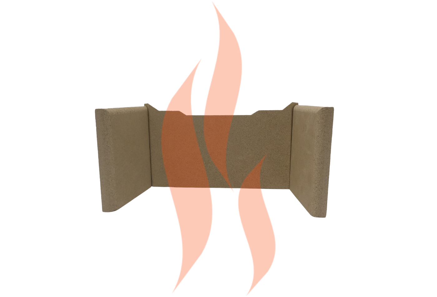 'Fireline FP5W V2' Back Vermiculite Fire Brick Replacement Parts