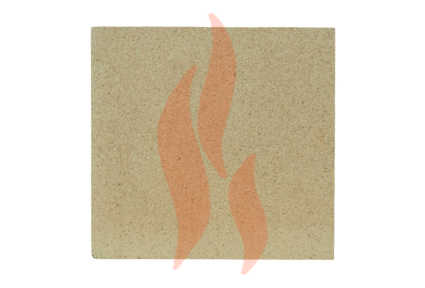 Aarrow i400T Back Vermiculite Fire Brick Replacement Stove Parts