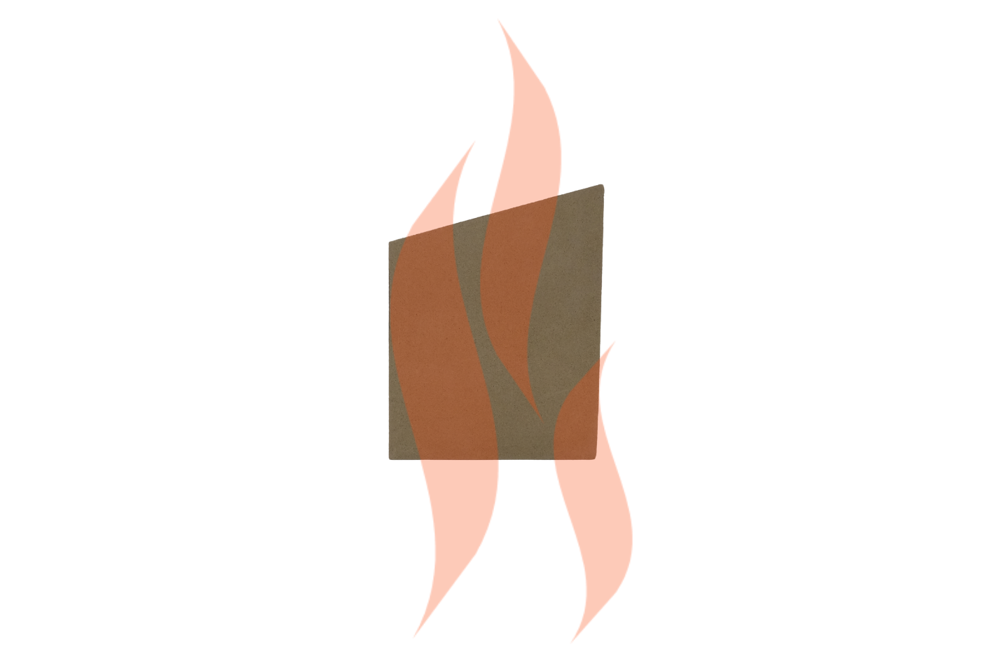 'Firebelly Firepod' - Side Vermiculite Fire Brick