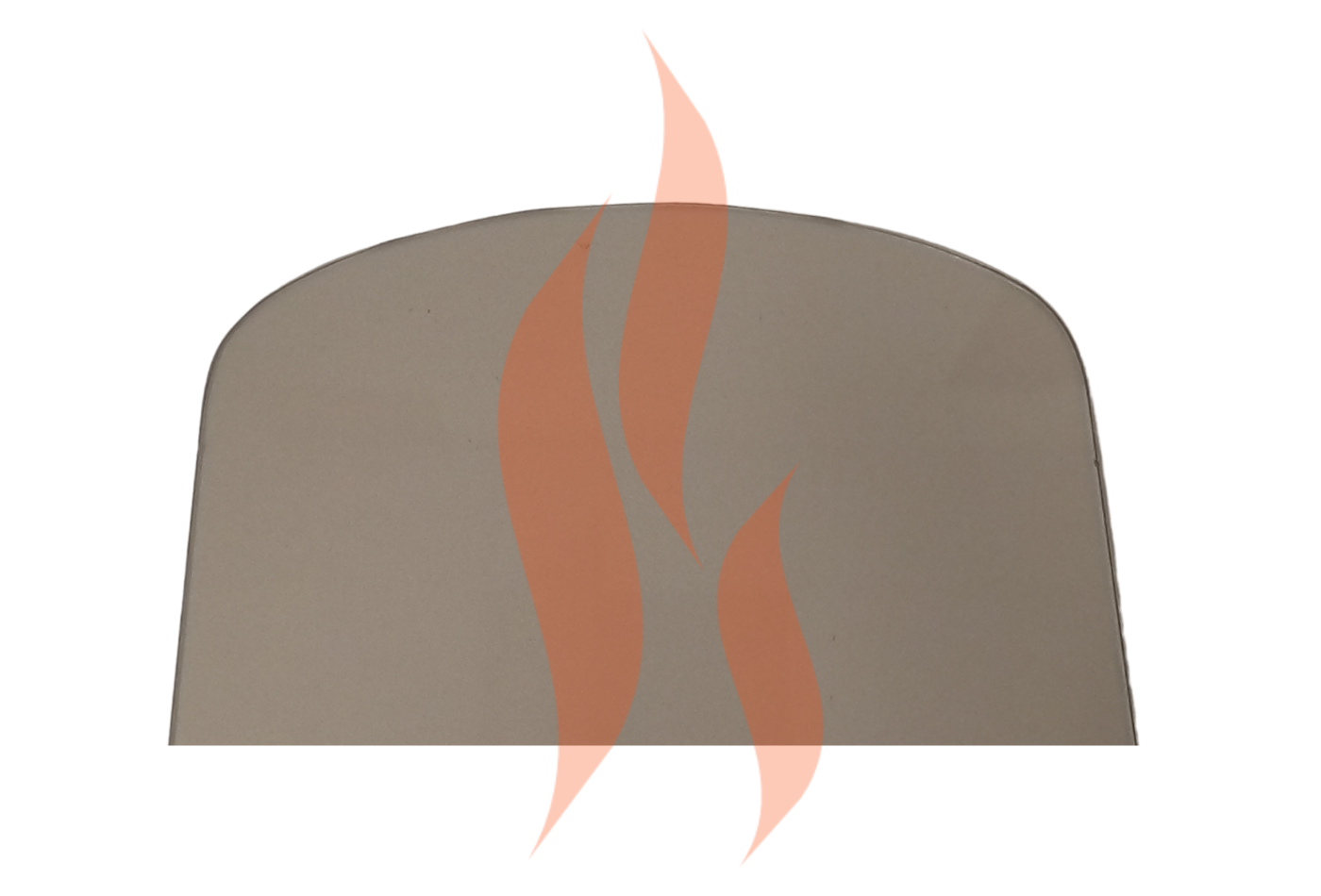 Saey - 95 (Rectangle with Arched Top) | Replacement High Definition Stove  Glass | Stove Industry Sup