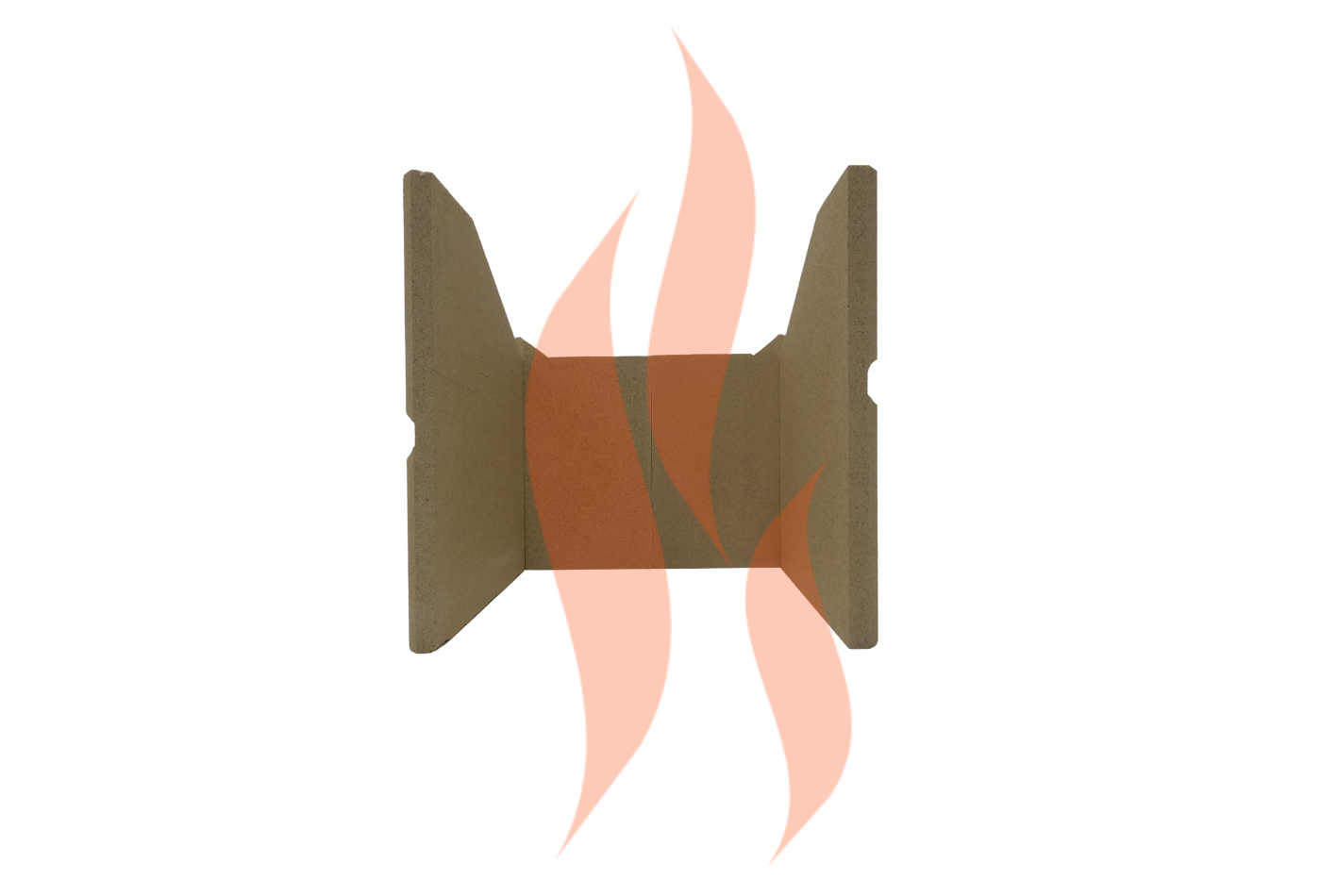 'Fireline FPi5' Vermiculite Fire Brick Set