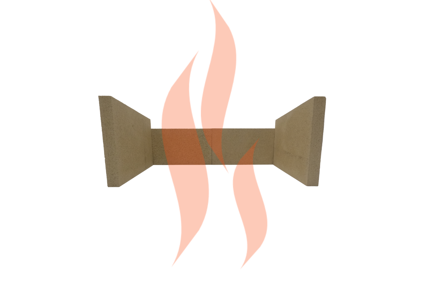 'Firefox 12' Vermiculite Fire Brick Set