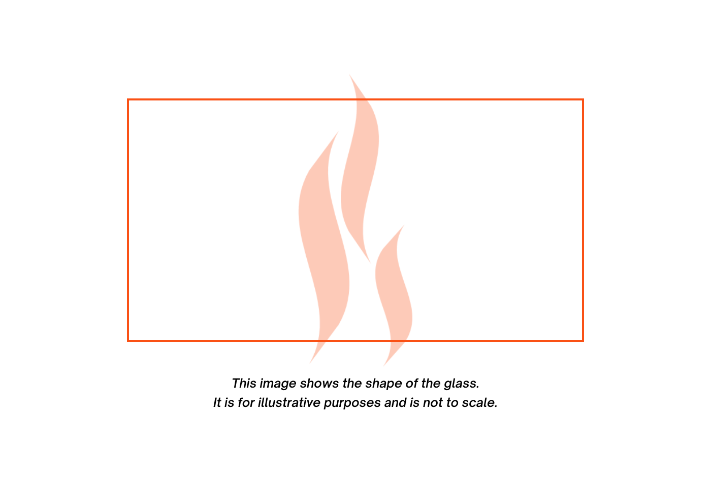 Portway - 3 Contemporary (Rectangle) | Replacement High Definition Stove  Glass | Stove Industry Supp