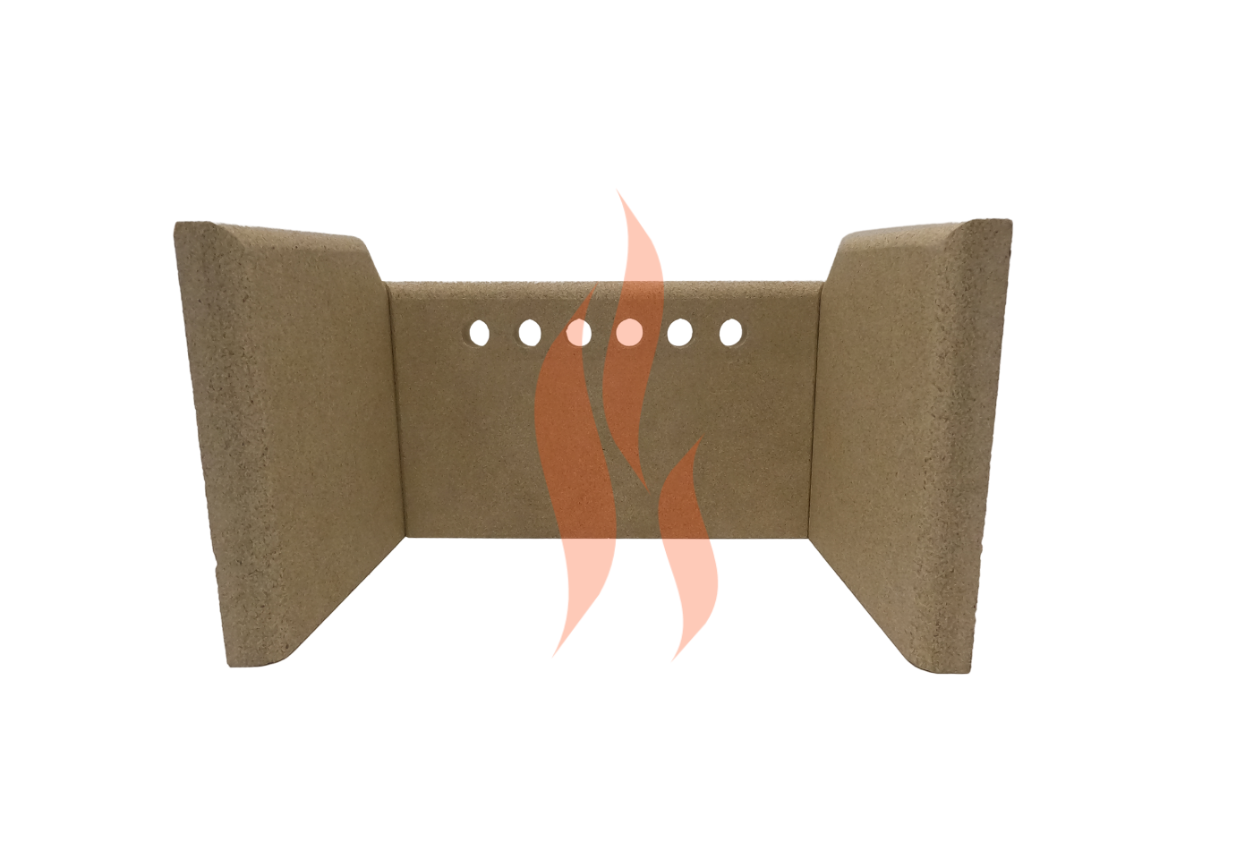 'Fireline FX5 V3' Back Vermiculite Fire Bricks Replacement Stove Parts