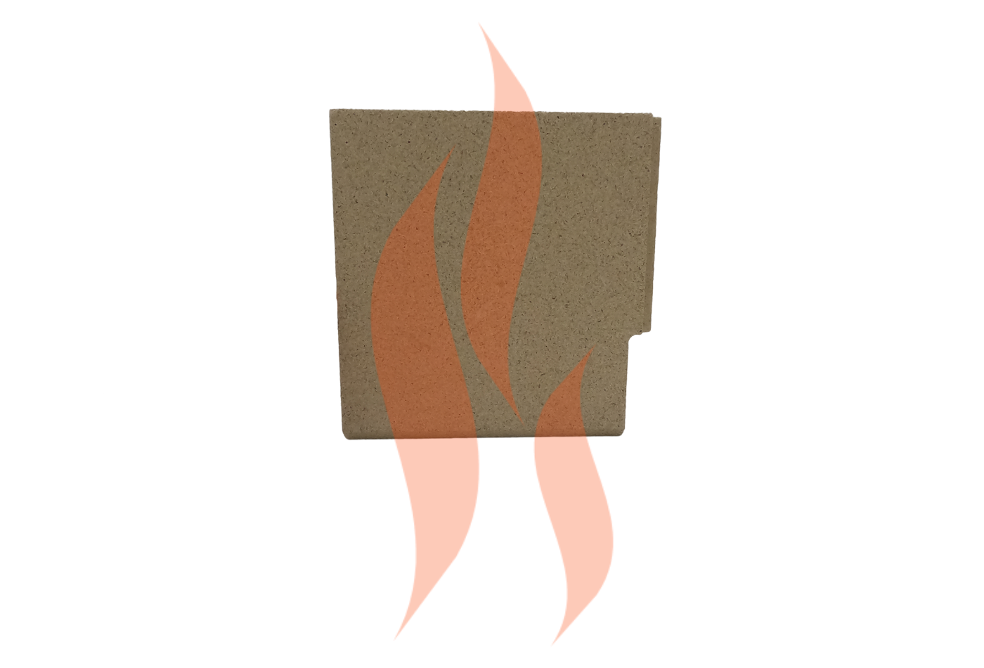 Stovax Riva 40 - Bottom Left Side Vermiculite Fire Brick | Replacement Stove  Parts