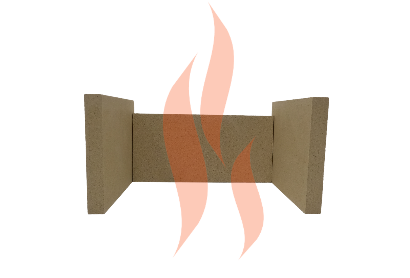 Stovax Brunel 1A Multi Fuel Vermiculite Fire Brick Set | Replacement Stove  Parts