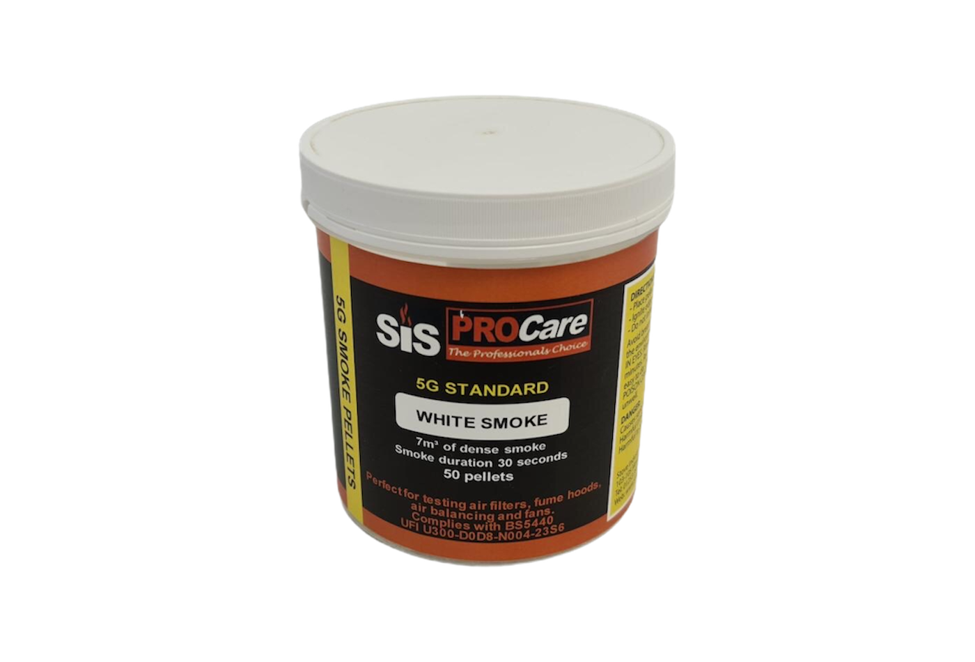 SiS Procare 5g White Smoke Pellet - Tub of 50