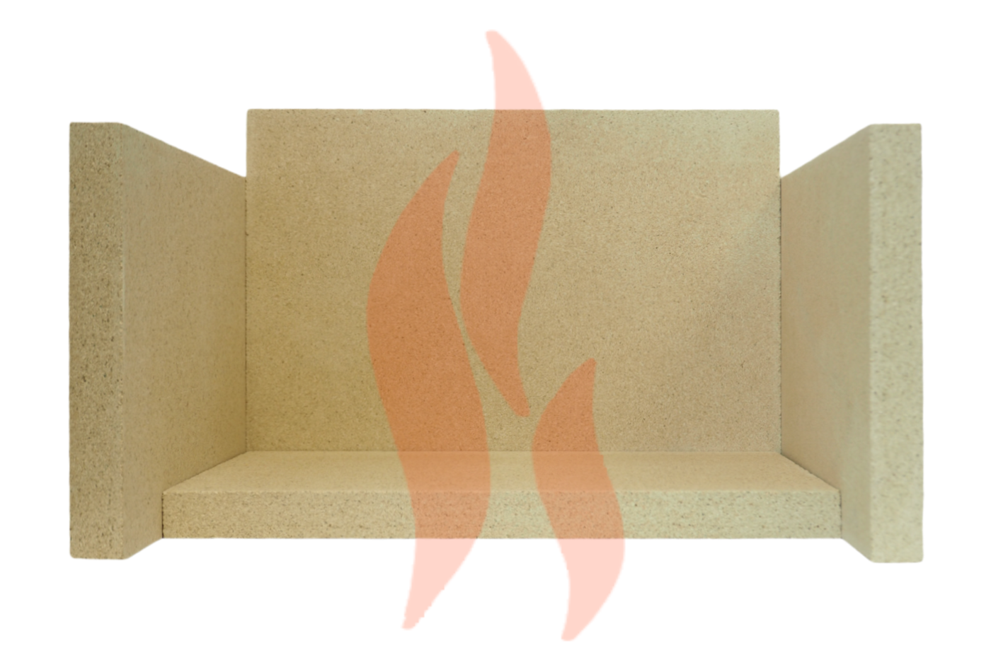 Side Fire Bricks to fit Firefox 5 Stove Fire Bricks Two Side fire Bricks 