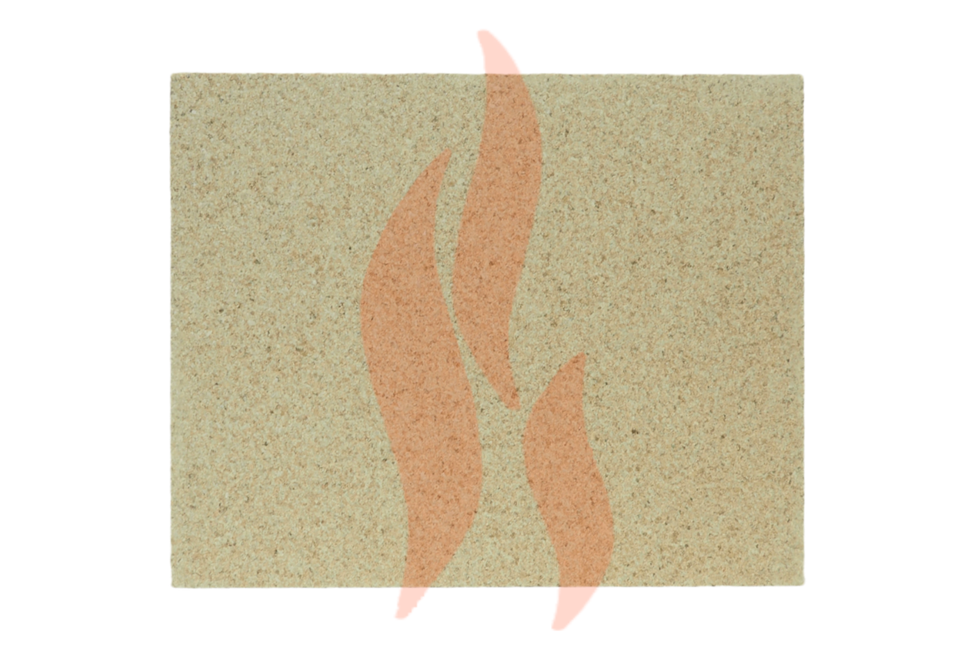 A Side Replacement Vermiculite Fire Brick suitable for Aarrow Ecoburn 5 Plus stoves.