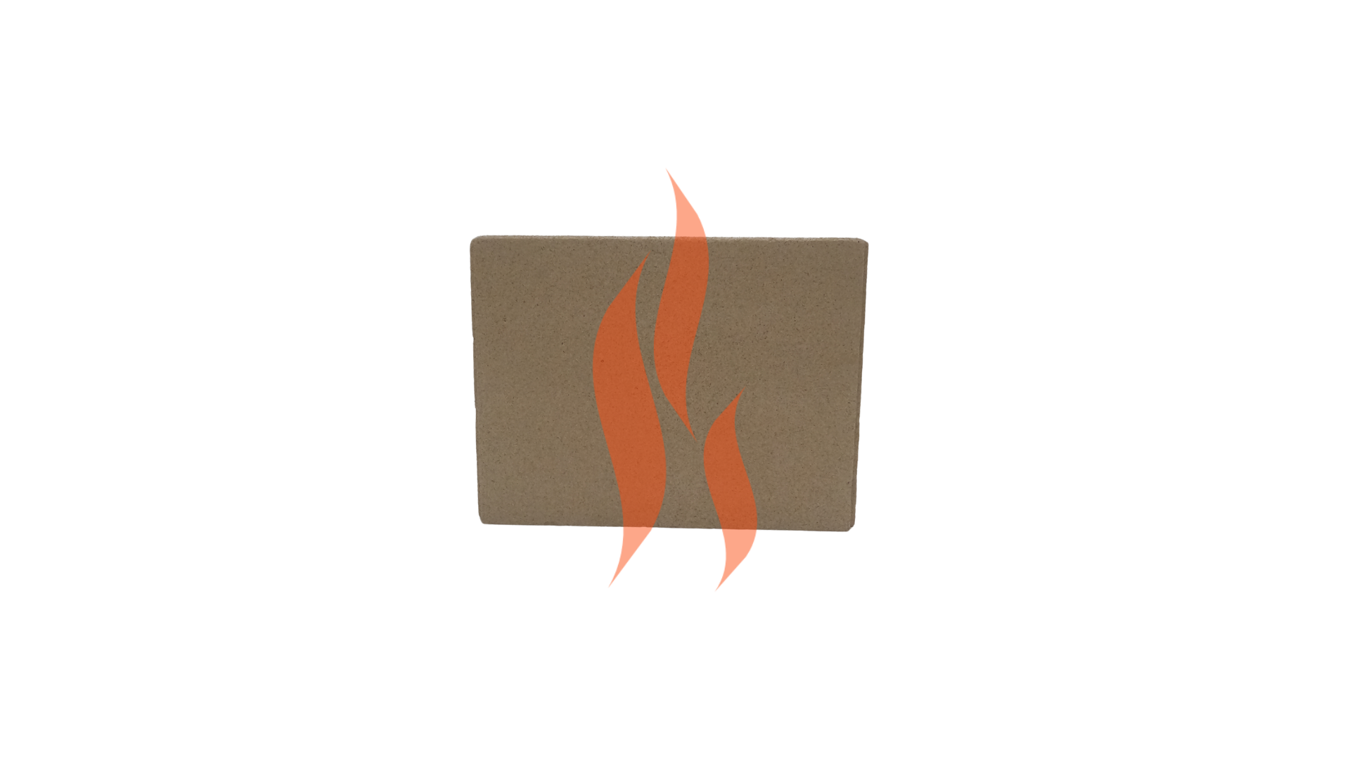 Stovax Studio 3 - Baffle Vermiculite Fire Brick | Replacement Stove Parts