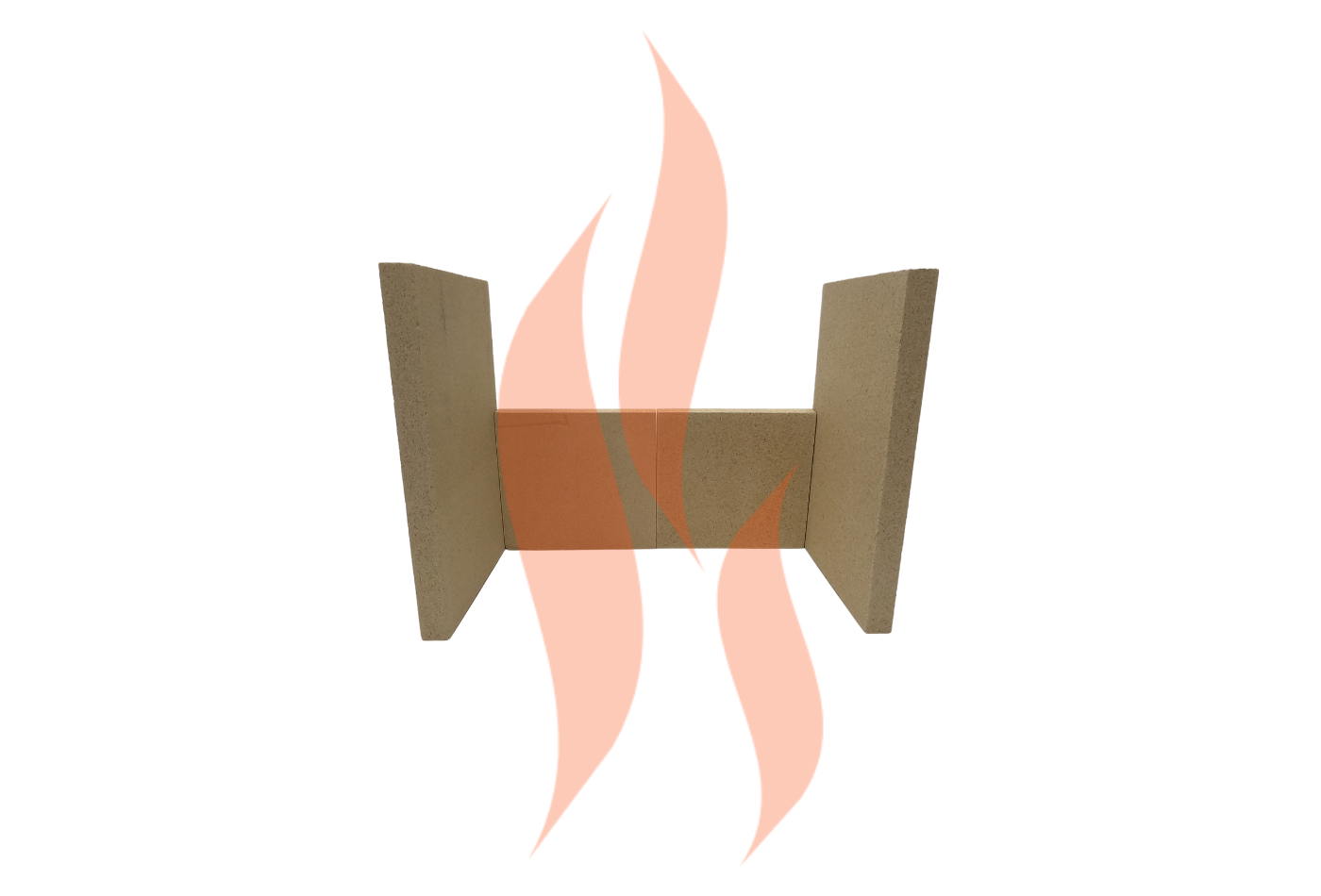 'Aarrow Ecoburn 7 Plus' Vermiculite Fire Brick Set