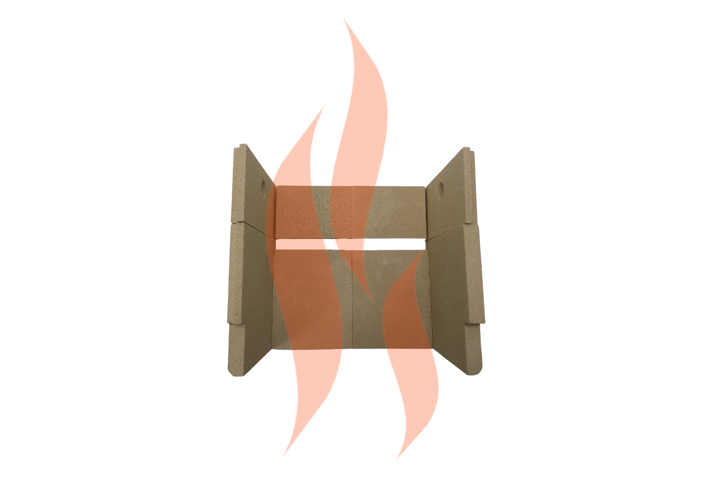 Stovax Riva 40 - Vermiculite Fire Brick Set | Replacement Stove Parts