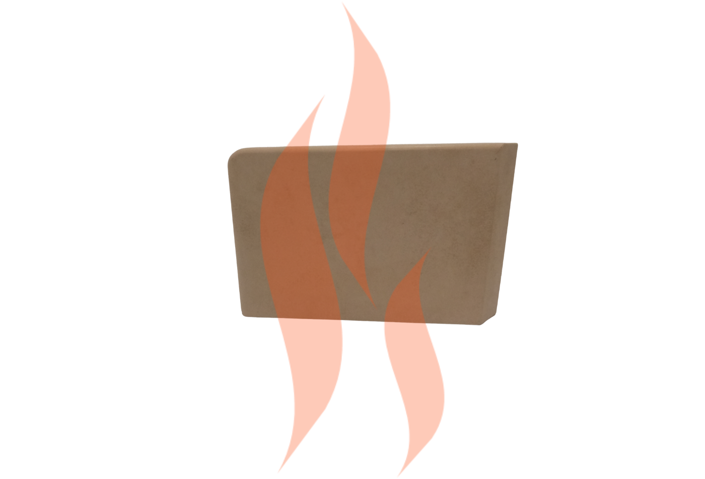 Fireline 5 Series V2 Ceramic Right Side Brick Replacement Stove