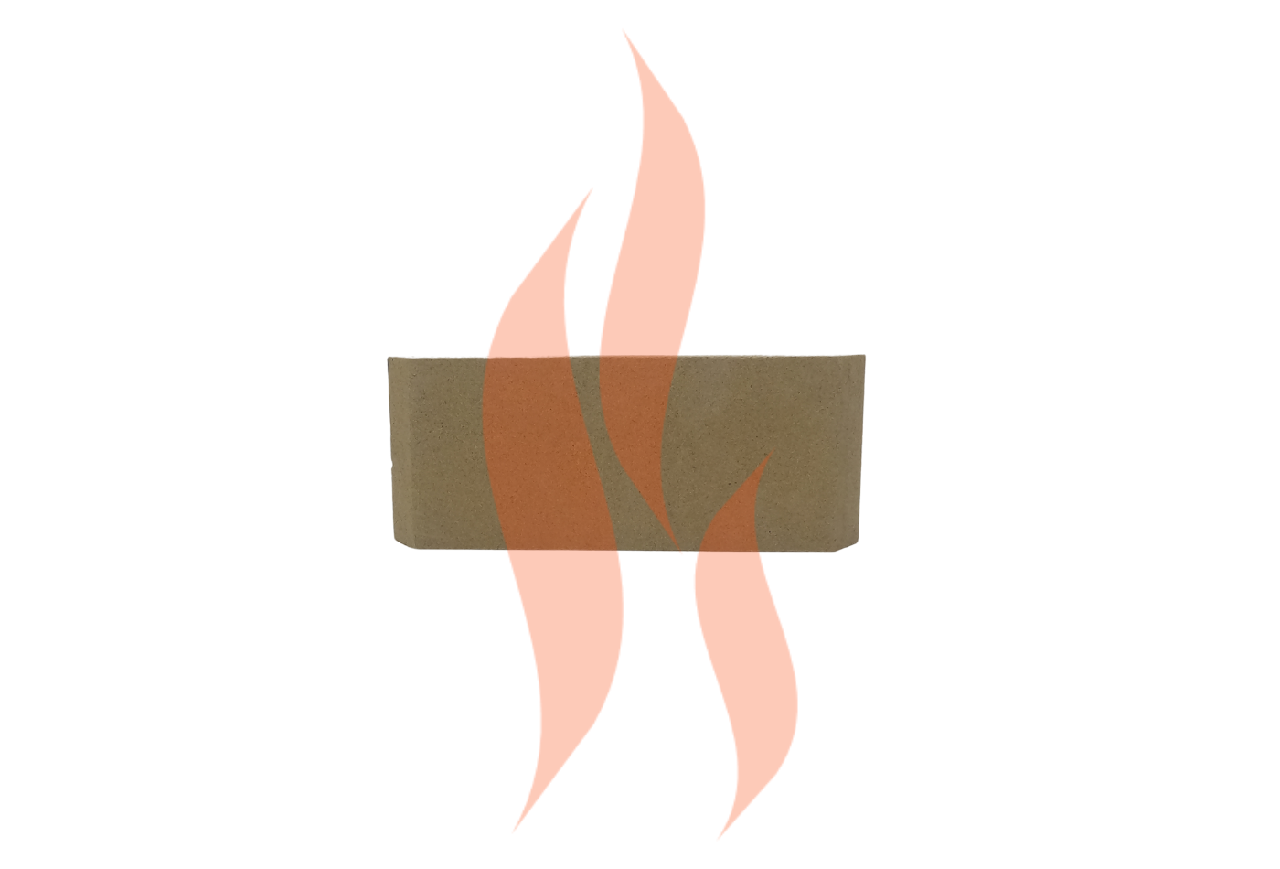 'Fireline FP4' - Back Vermiculite Fire Brick