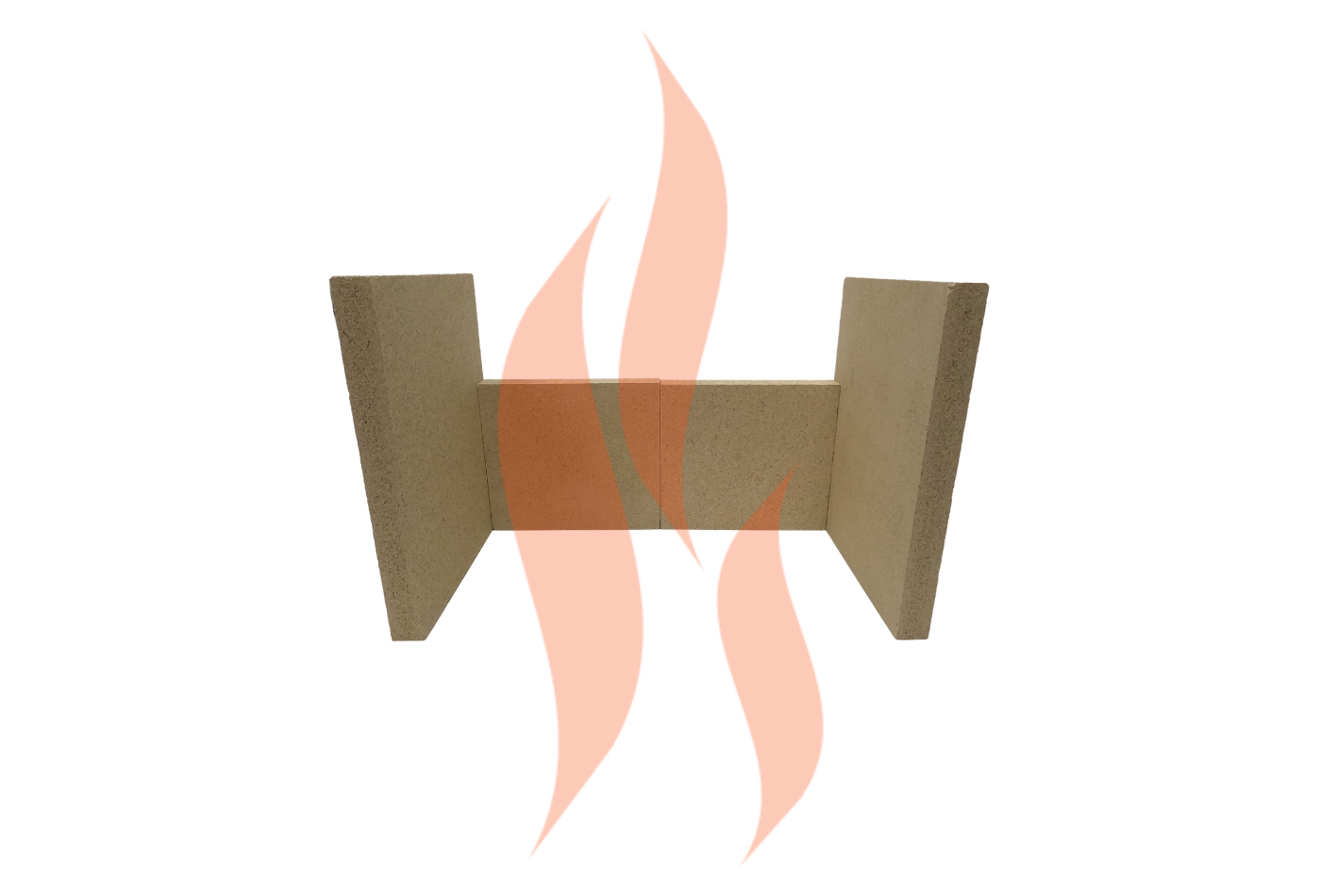 'Aarrow Hamlet Solution 7 - Multi Fuel - S2' Vermiculite Fire Brick Set