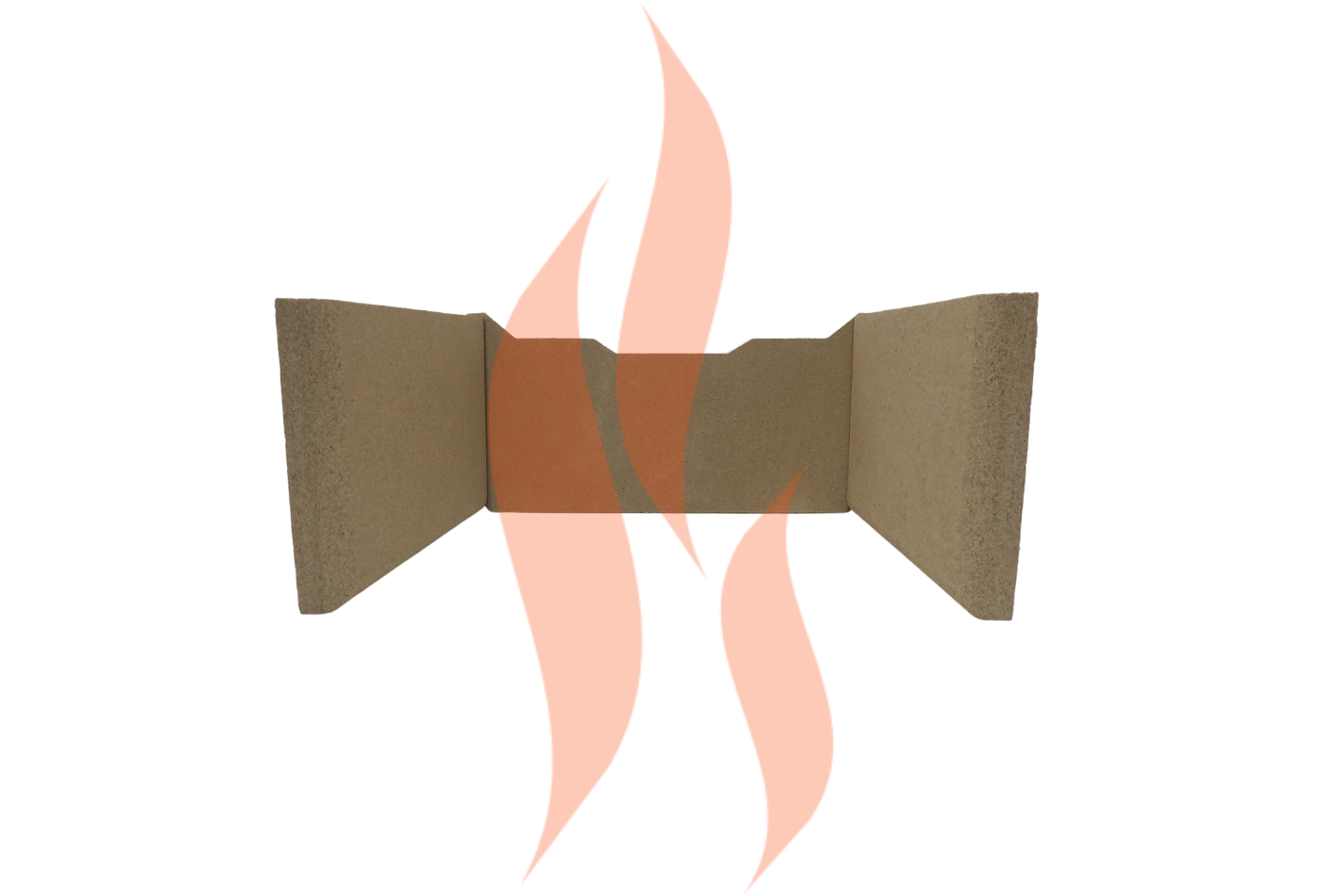 'Fireline FP5 V2' Vermiculite Fire Brick Set Replacement Parts