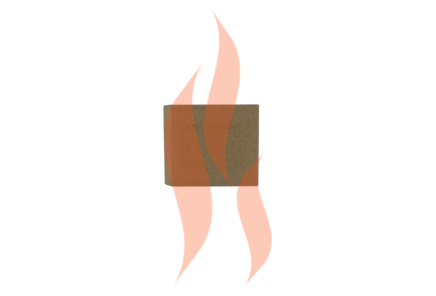 'Fireline FX8' - Side Vermiculite Fire Brick