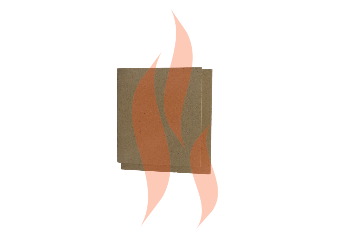 'Tiger ' - Left Side Vermiculite Fire Brick