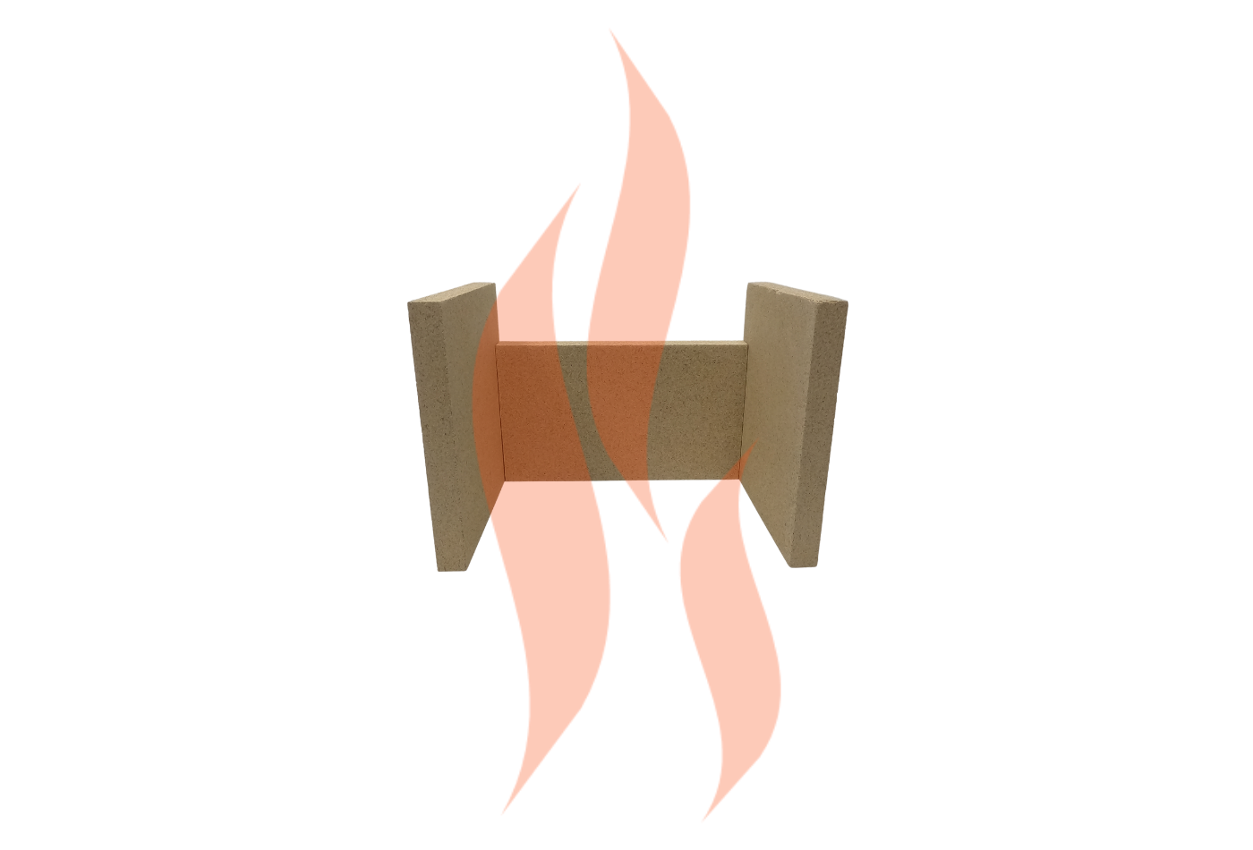 'Aarrow Hamlet Solution 5 - Multi Fuel - S2' Vermiculite Fire Brick Set