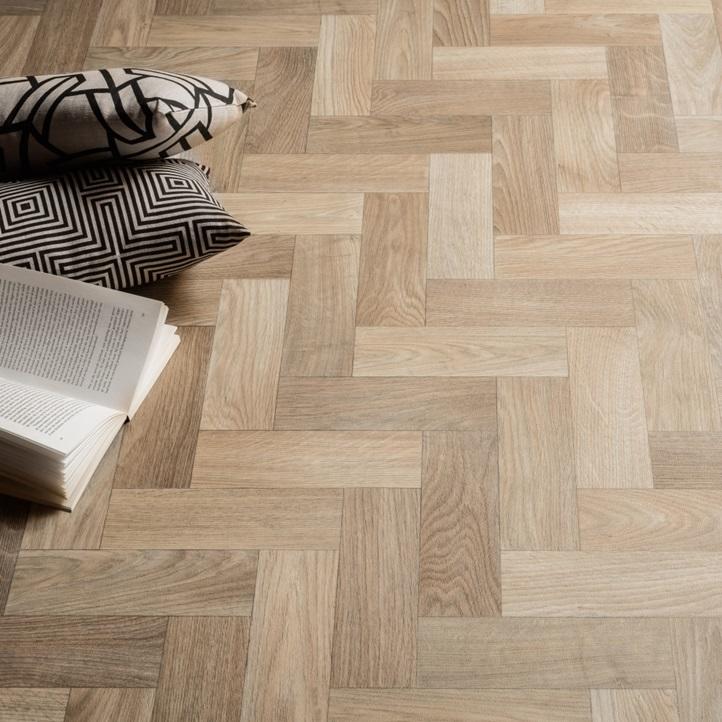 Comfytex Sintra 534 Wood Parquet Herringbone