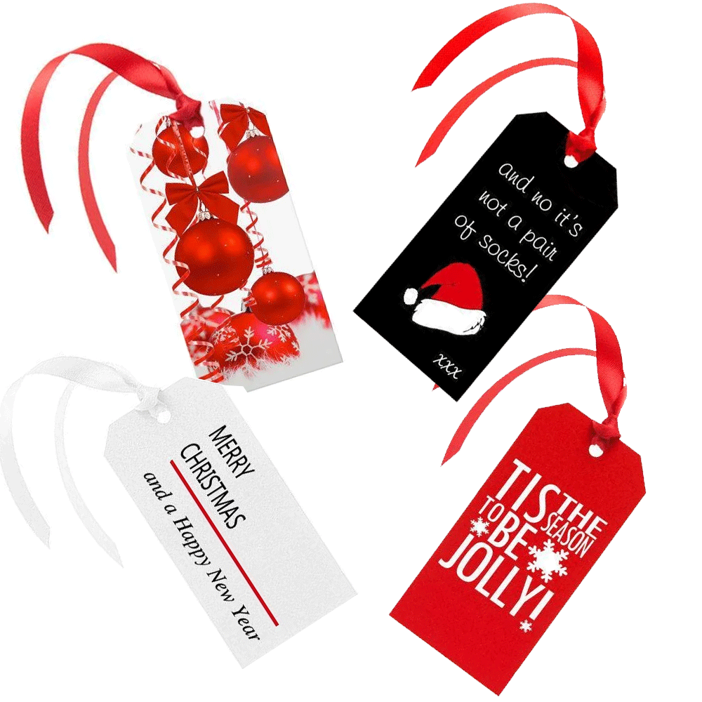 16 Assorted Christmas Gift Tags