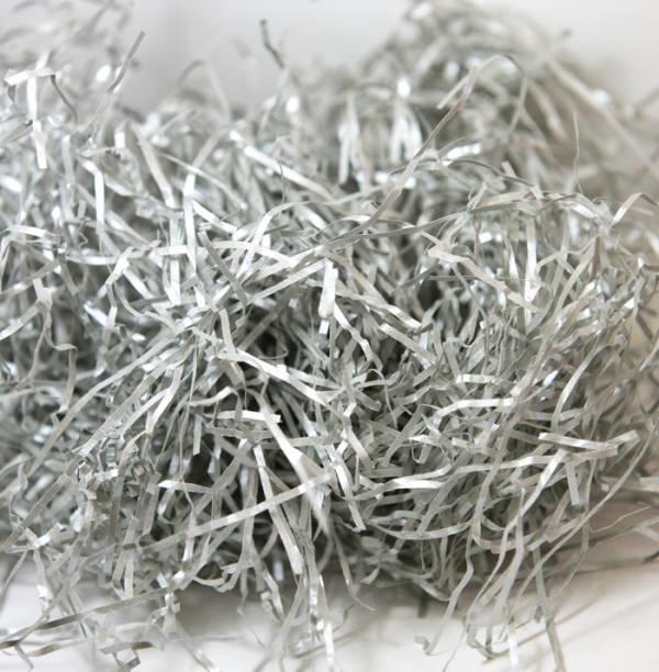 Fine Silver Shredded Kraft Paper