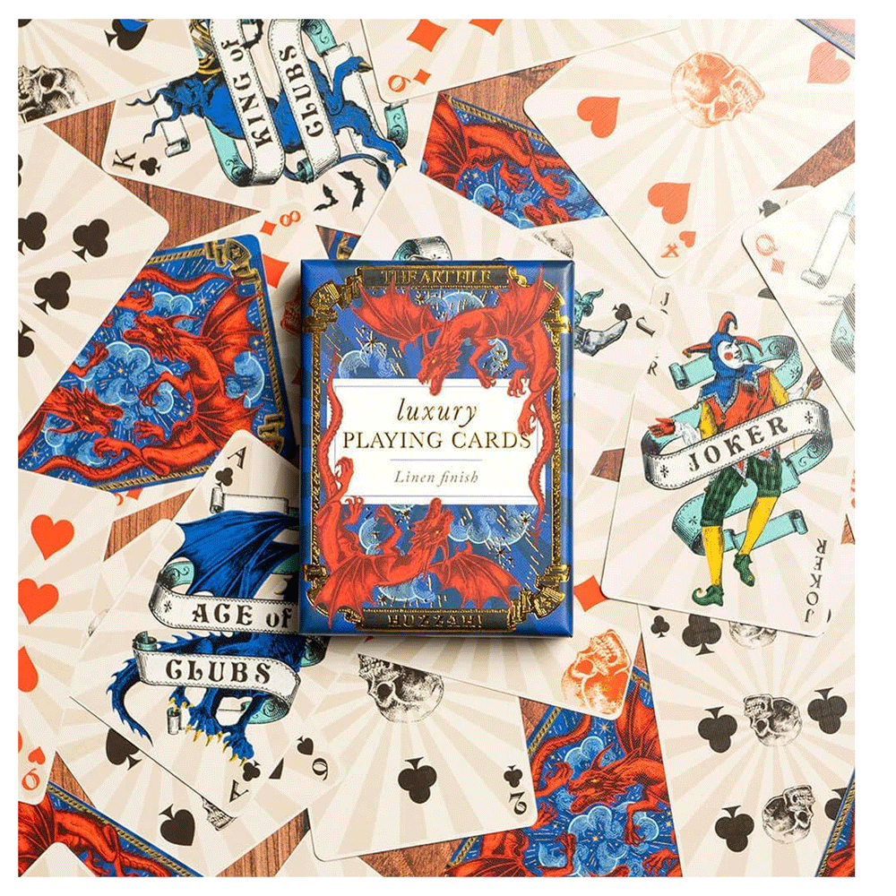 dragon luxury playing cards