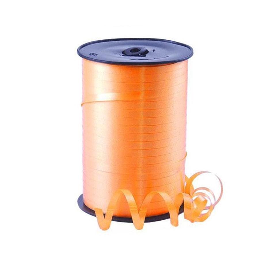 orange curling ribbon