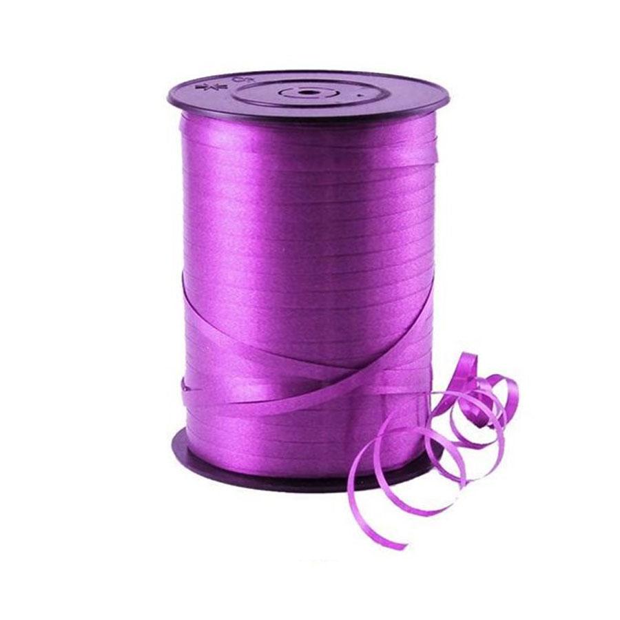 purple curling ribbon