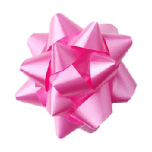 pink star bow