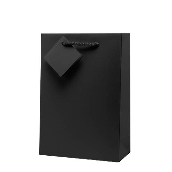 black gift bag