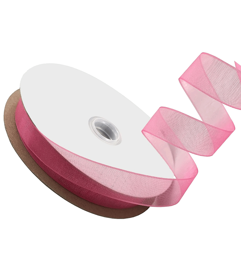 narrow organza ribbon