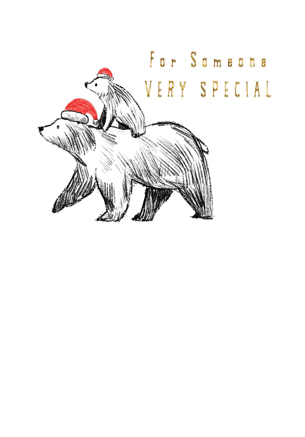 For someone very special christmas card