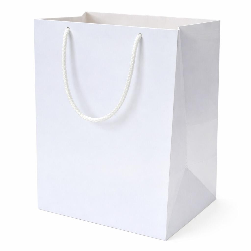 large white flower bag