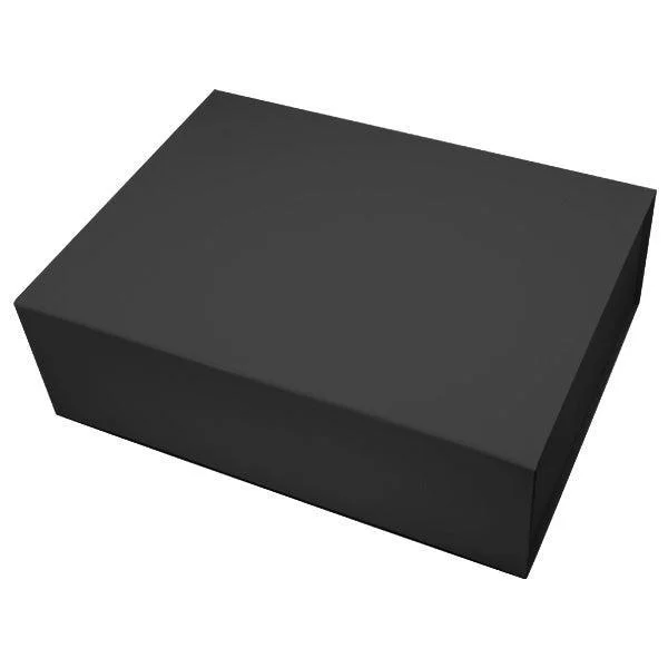 black matt rigid gift box