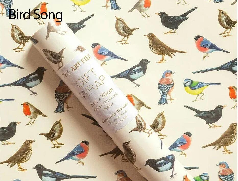 Bird Song Gift Wrap