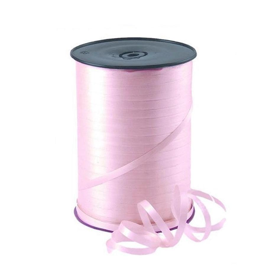 baby pink curling ribbon