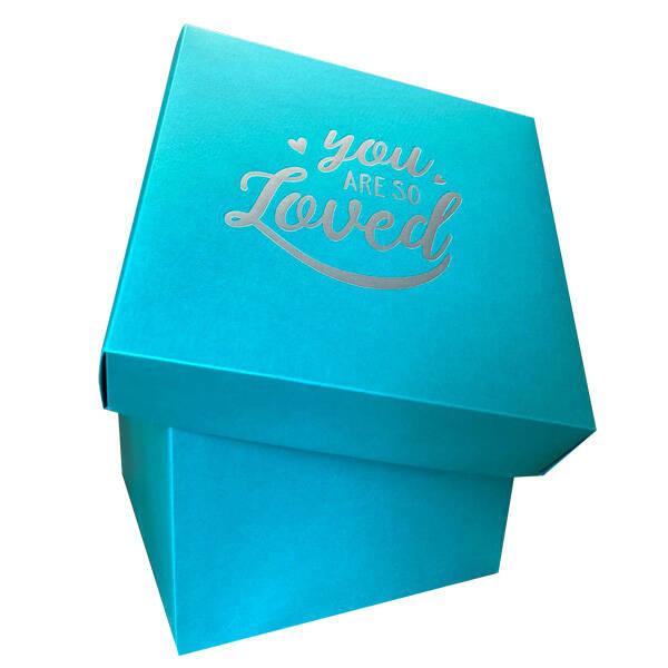 turquoise gift box