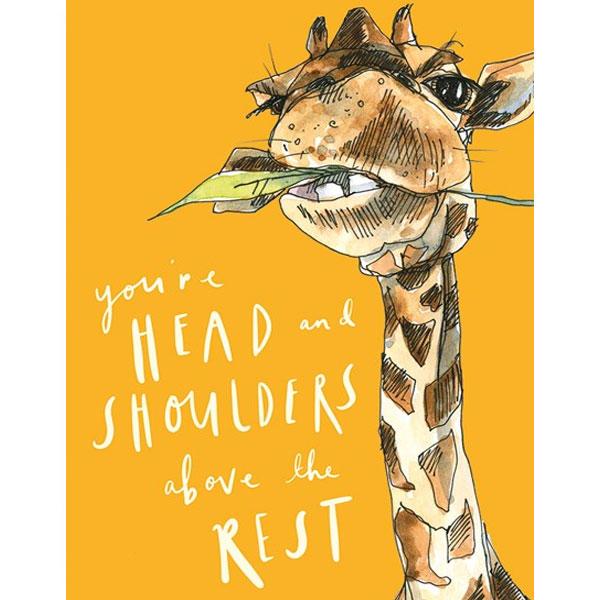 giraffe card