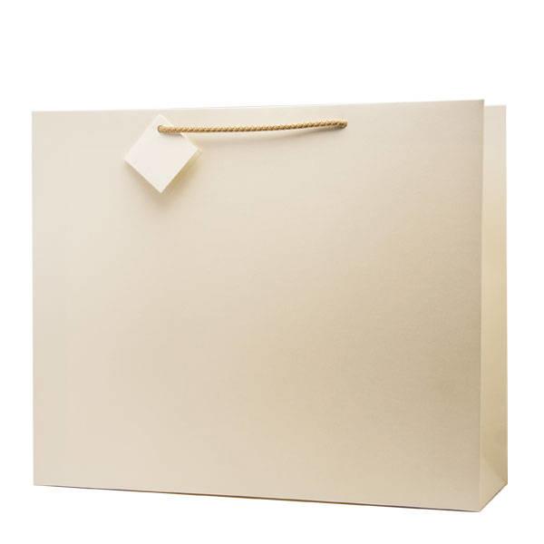 luxurrious large gift bag ivory